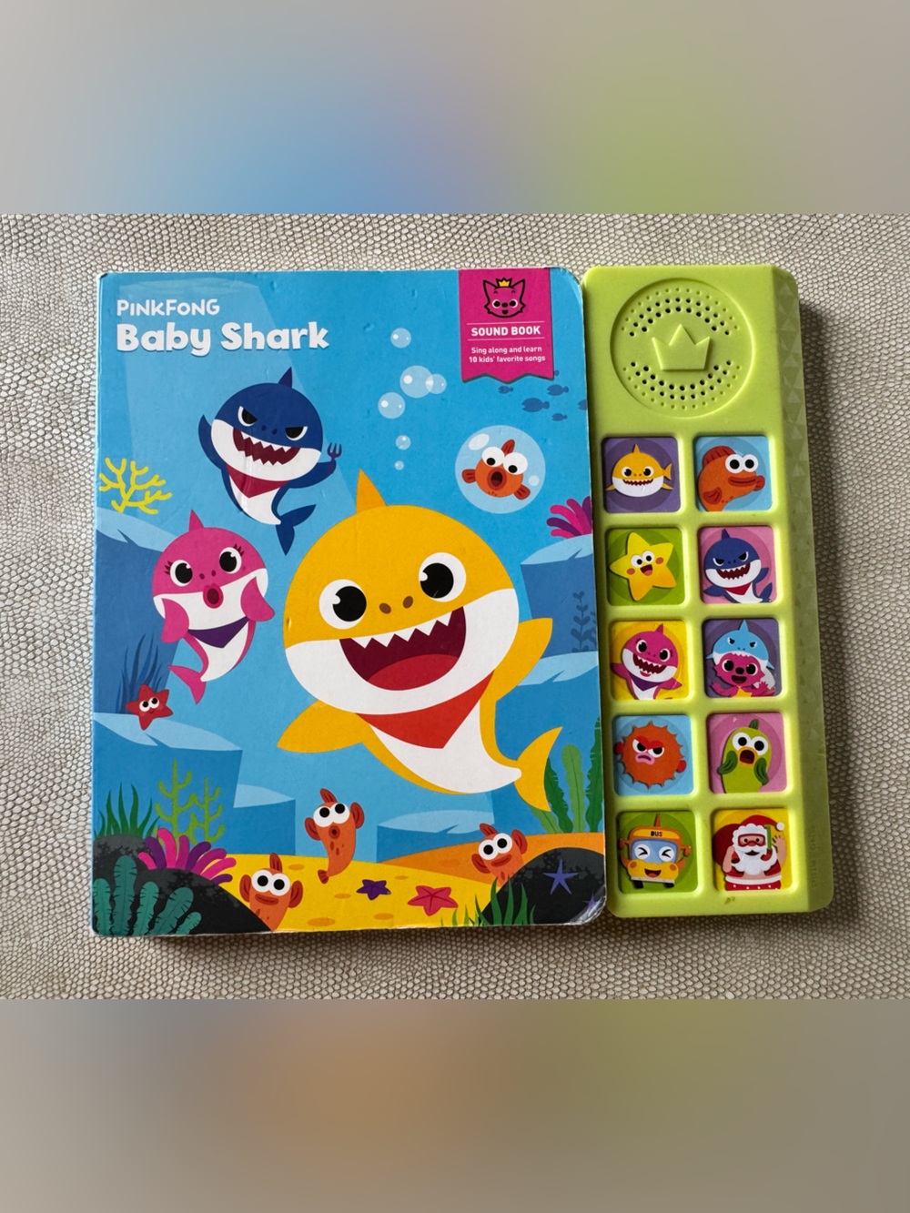 Baby Shark Sing-Alongs 10 Button Sound Book